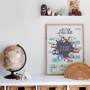 Poster de retour au calme – affiche émotions pour aider votre enfant à se calmer