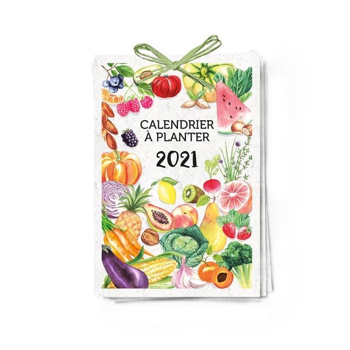 Calendrier 2021 13 Graines à Planter Nature And Découvertes