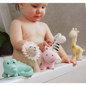 Lion en caoutchouc naturel