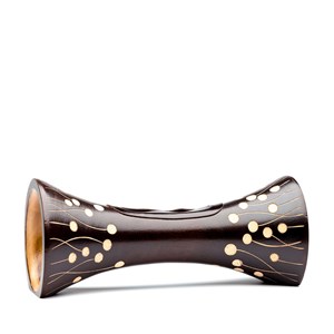 Enceinte téléphone sans fil wengé perle