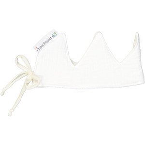 Couronne gaze de coton ivoire