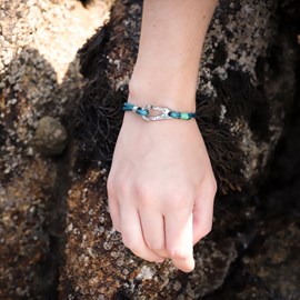 Bracelet mousqueton femme–tatoué topo