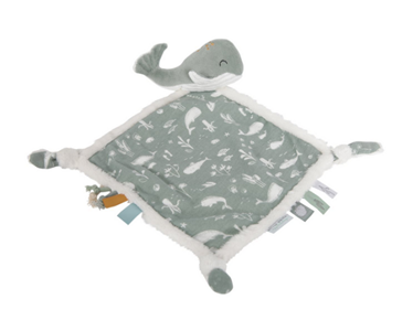 Doudou baleine - ocean mint
