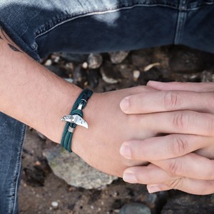 Bracelet baleine homme – marin phare