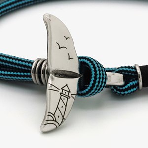 Bracelet baleine homme – marin phare