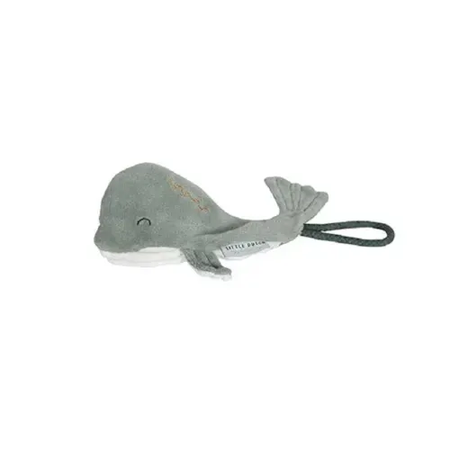 Little Dutch - Attache-tétine baleine - ocean mint