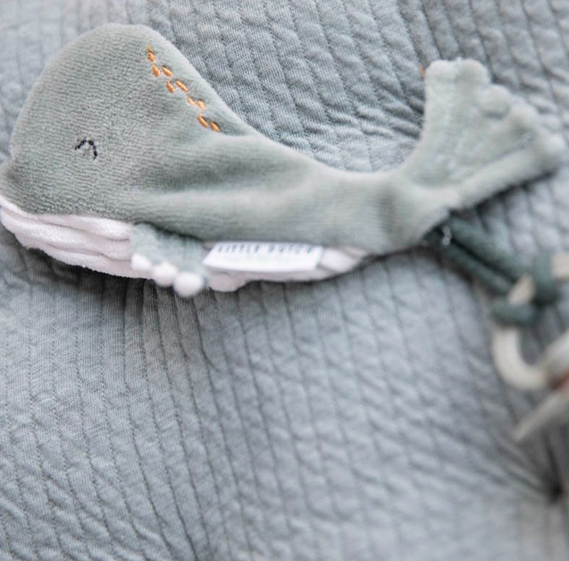 Attache-tétine baleine - ocean mint (Little Dutch) - Image 1