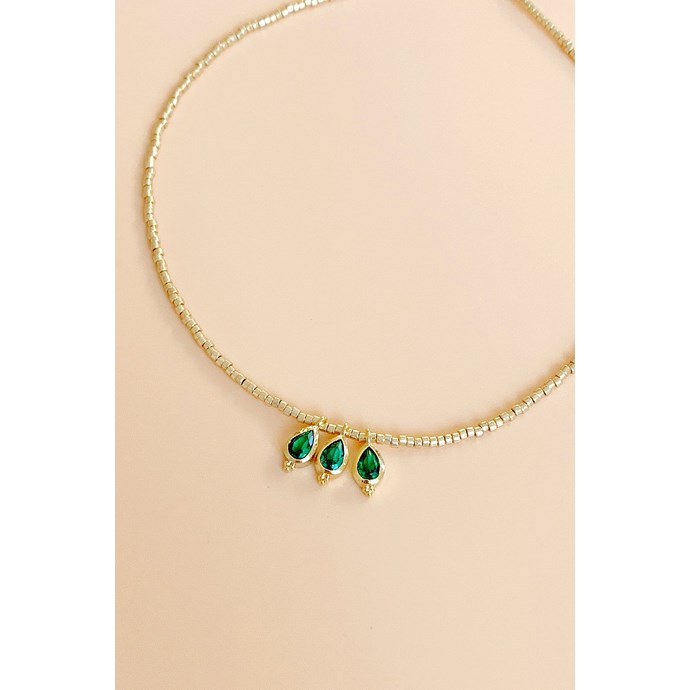 Collier 5 Gouttes Tanzanite main image 0