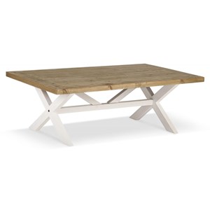 Table basse bois blanc - bréanna