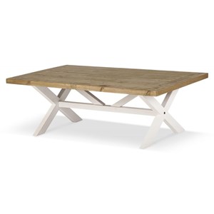 Table basse bois blanc - bréanna