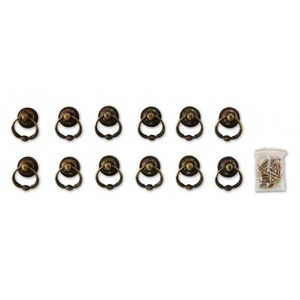 12 poignées fonte patinée 17 fonte