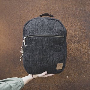 Sac à dos en chanvre - biruwa ébène