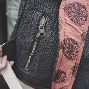 Sac à dos en chanvre - biruwa ébène