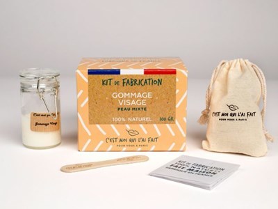 Kit diy bio gommage visage