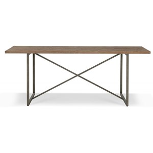 Table à manger 6 places bois-métal