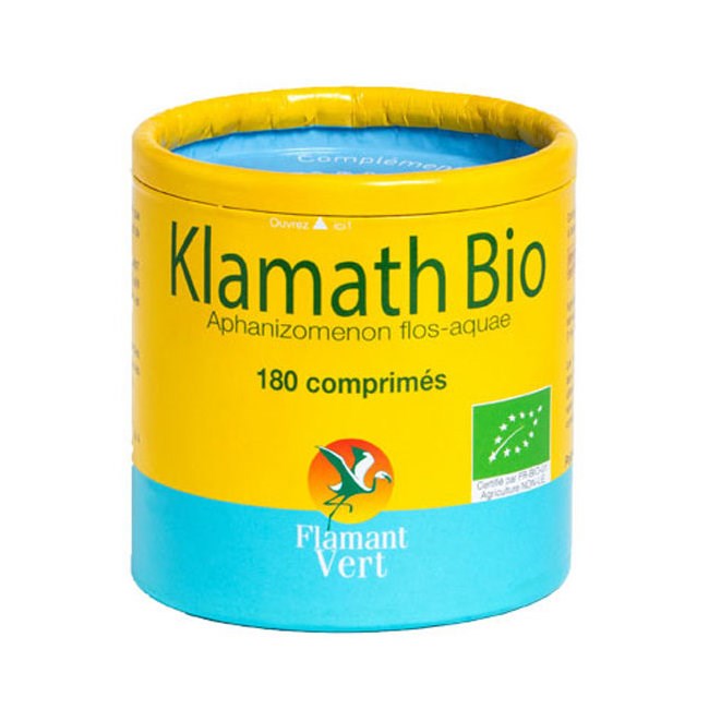 Flamant vert - Klamath bio 500mg 180 comprimés