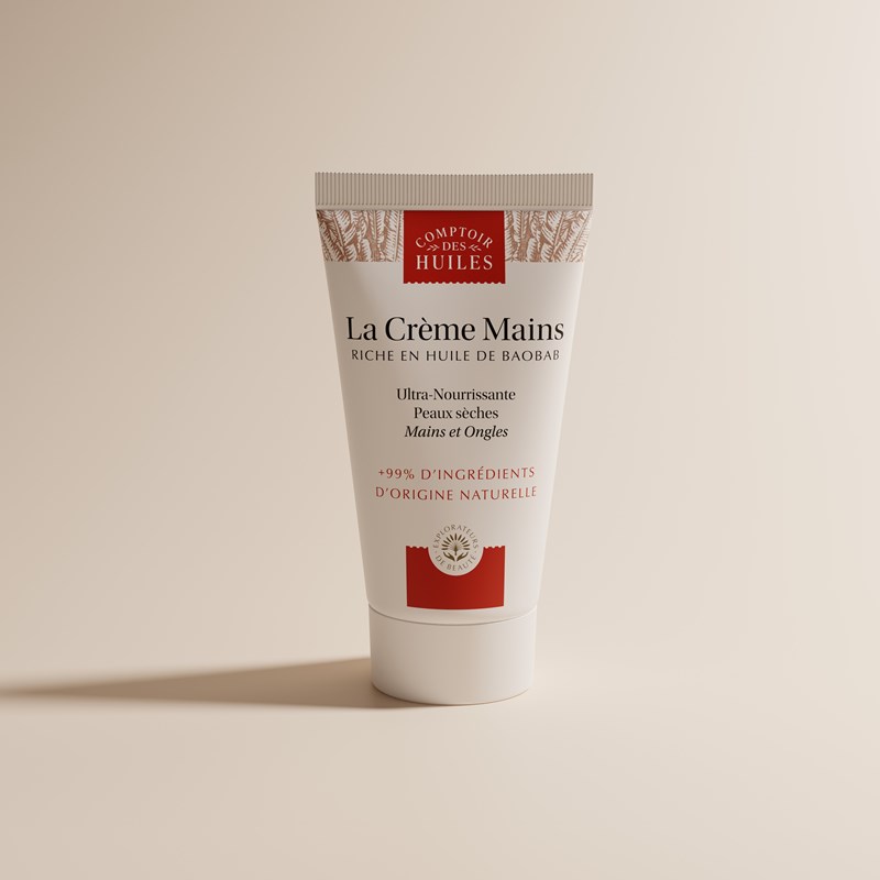 Crème mains réparatrice 50ml bio