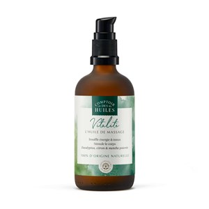 Huile de massage bio vitalité 100ml