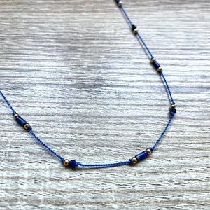 Collier lapis lazuli ethnique tara
