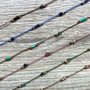 Collier lapis lazuli ethnique tara