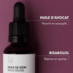Huile de soin peaux sèches