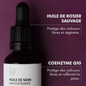 Huile de soin antioxydante