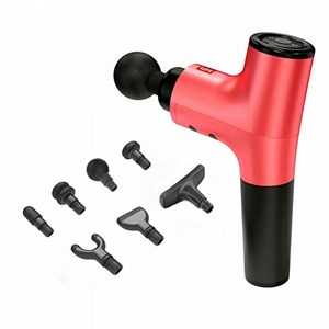 Pistolet de massage à percussion Rouge