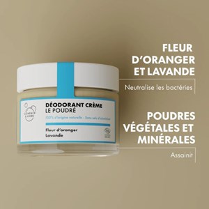Déodorant crème le poudré