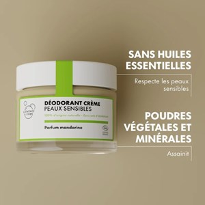 Déodorant peaux sensibles mandarine