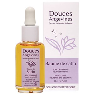 Baume de satin, soin mains actives