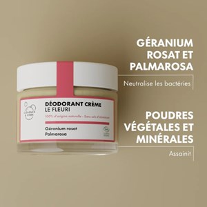 Déodorant crème le fleuri