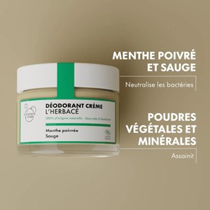 Déodorant crème l'herbacé
