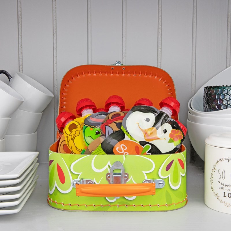 Coffret gourdes réutilisables jungle