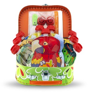 Coffret gourdes réutilisables jungle