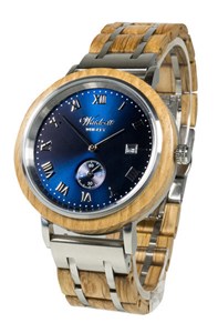 Montre en bois série whisky - james