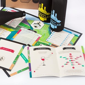 Coffret œnoludique vin rouge