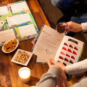 Coffret œnoludique vin rouge