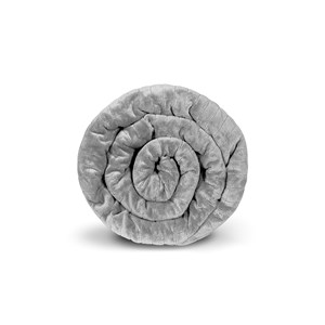 Couverture lestée gris 135x200 12kg