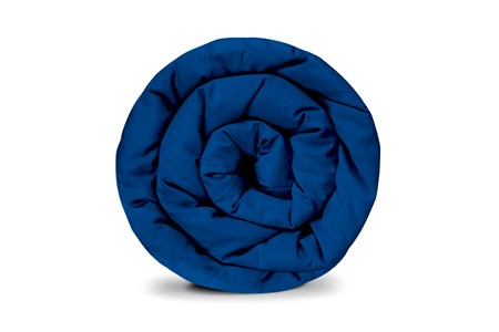 Couverture lestée bleu été 150x220 6kg