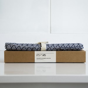 Pochette nomade de couverts écologiques