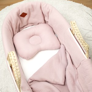 Coussin cale-tête gaze coton jeanne