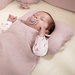 Coussin cale-tête gaze coton jeanne