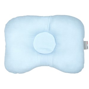 Coussin ergonomique bébé jeanne bleu 30