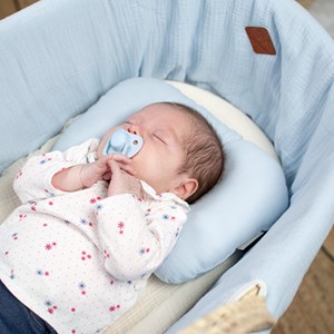 Coussin cale-tête gaze coton jeanne