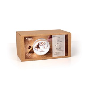 Ma bougie aux épices de noël - coffret
