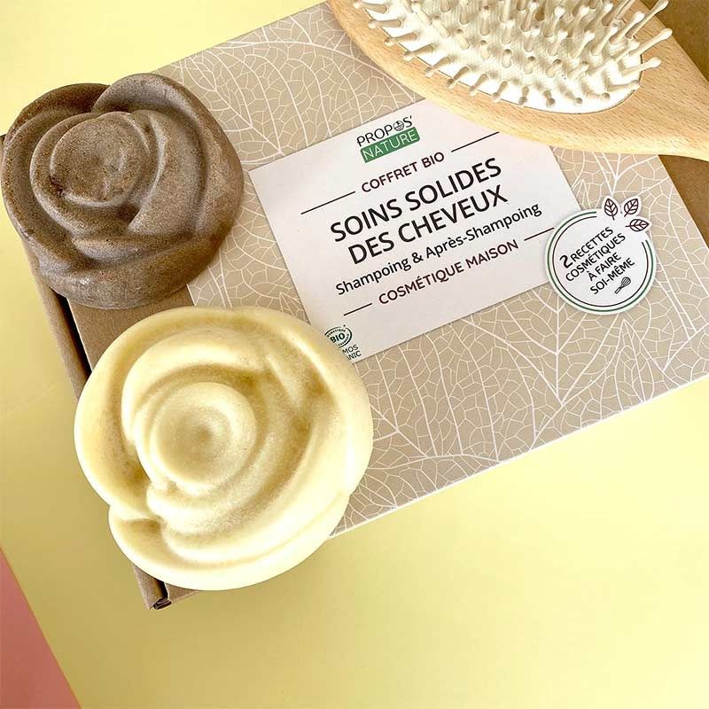 Propos'nature - Coffret diy soins solides des cheveux
