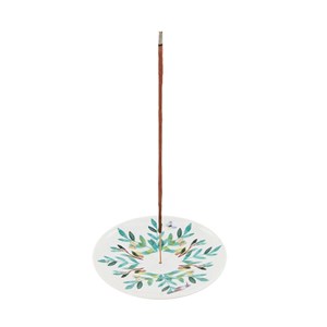 Coupelle porte-encens en porcelaine -