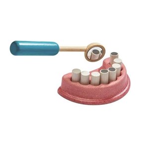 Trousse de dentiste en bois