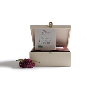 Boite bois de 40 chocolats bio (480 g)