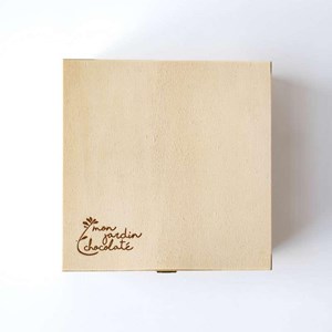 Boîte bois de 40 chocolats bio (480 g)